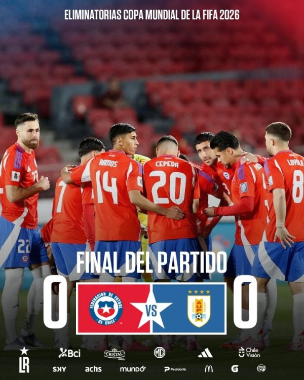 曾连夺美洲杯！智利垫底出局连续3届无缘世界杯赛   阵中无人