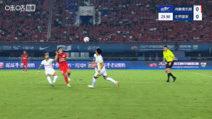 惊险！阿卜杜肉苏力、林良铭头碰头双双倒地，二人休整后回到赛事