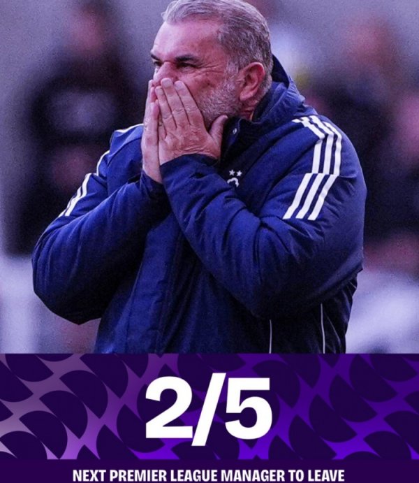 战绩2平5负！澳波成为英超下一位离任主帅的赔率为2/5