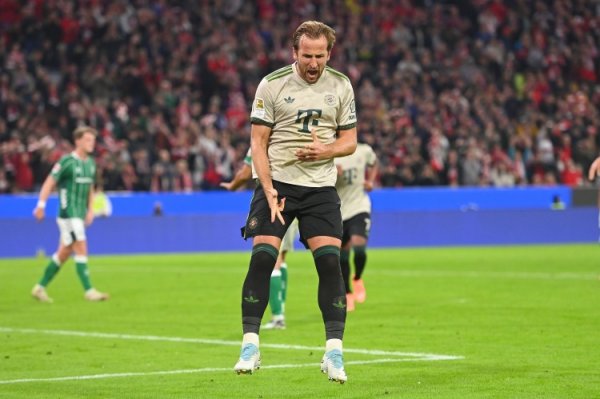 势不可挡，凯恩本赛季两场欧冠均完成连进两球